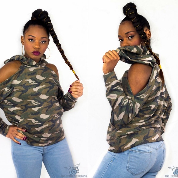 Tops - Camouflage Sweatshirt